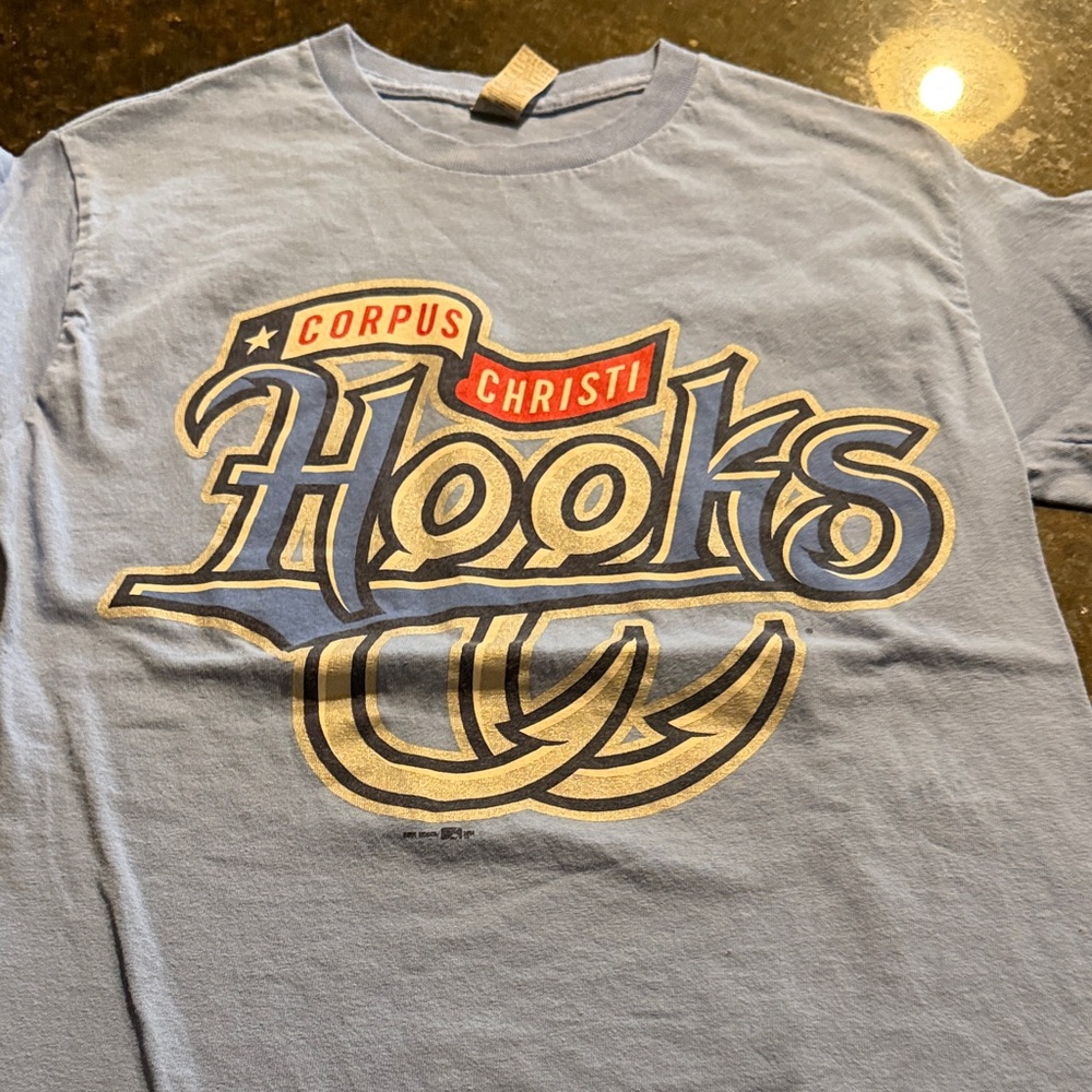 Gildan Blue and Red Graphic Tee